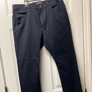 Men’s black dockers worn once. Like brand new condition 36x30